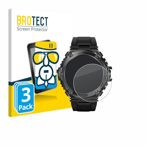 BROTECT Schutzglas für Stahlgear Titan Pro | 3 Stück Transparenter Displayschutz Made in Germany Schutzfolie Panzer Folie Glas 9H Anti-Fingerprint Einfache Montage Clear