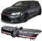 Performance Kühlergrill Schwarz Glanz mit roter Leiste für VW Golf 7 + GTI 12-17