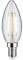 Paulmann LED Filament clear candle DC 24V E14 3000