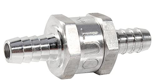 Clapet anti-retour pour carburant en aluminium 6/10/12 mm