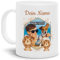 Tassendruck Kinder-Tasse mit Tiermotiv Löwe - mit Foto & Name selbst gestalten - Für Mädchen & Jungen - BPA-freie Kunststoff-Tasse, 300 ml I Personalisiertes Geschenk für Kinder