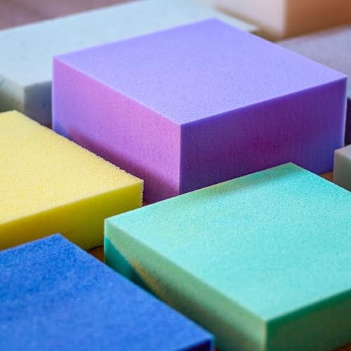 Topdormitorios | Espuma HR a Medida - Disponibles en Diferentes Formas y tamaños -Transpirable y Duradera - Tratamientos antibacterias - 60 x 120 x 5 cm, Espuma Blanda 20 kg/m³