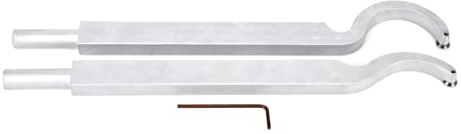 Hardware Tool, 2Pcs Wood Hollowing Turning Tool Holder Rotating Chisel Woodworking Lathe Hand Tool