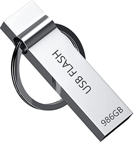 Clé USB 3.0 ultra haute vitesse portable en métal avec design rotatif compatible avec ordinateur/ordinateur portable