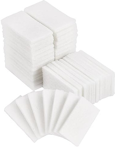 PH PandaHall 150 Stück Rechteckige Aroma Pads Aromatherapie Nachfüllpads Geruchsneutrale Nachfüllpads Aromatherapie Auto Diffusor Pad Für Elektronische Heimgeräte Medaillon Duftkugel Plug In Diffusor