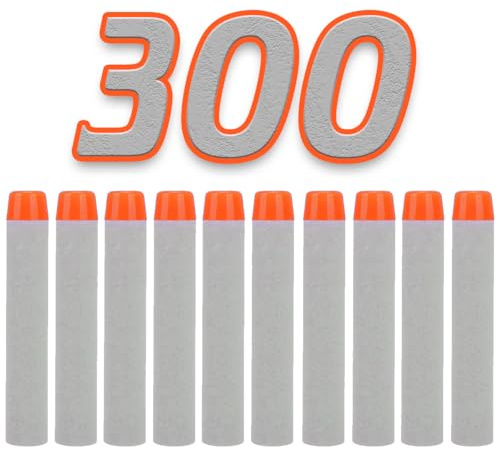 König Design Nerf Pfeile - Nerf Darts Nerf Munition Pfeile Dart Bullets Refill Darts Foam Pfeile für N-Strike Elite Blasters Series Hasbro Fortnite