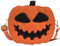 TIAASTAP Kürbis Handtasche für Halloween Gothic Umhängetasche Geldbörse Neuheit Teufel Crossbody Schultertasche Halloween Geschenke Goth Taschen Halloween Deko Kürbis Tasche Halloween Kostüm