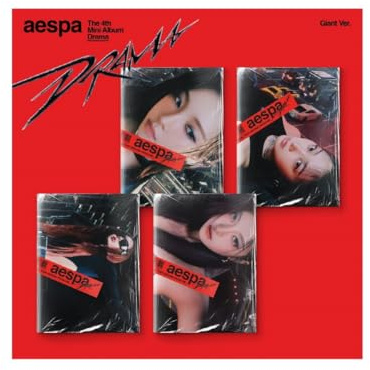 AESPA - 4th Mini Album Drama Giant ver. CD (4 versions SET)
