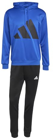adidas Herren BIG LOGO FRENCH TERRY HOODED TRACKSUITS, team royal blue, XL