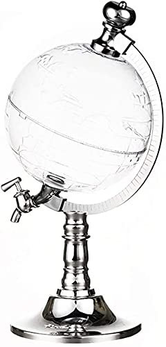 UNbit Bierturmspender, Getränkespender Bier Getränketurm 1L Kreative Kugelspender Bier Getränkespender Ausgießer Bierspender