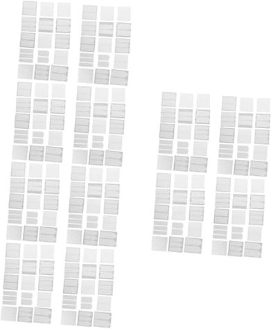 FOMIYES 12 Set Di Adesivi Per Nail Art Stencil Per Manicure Guide Per Unghie Decalcomanie Guide Per Unghie Con Punta Francese Strumenti Per Unghie