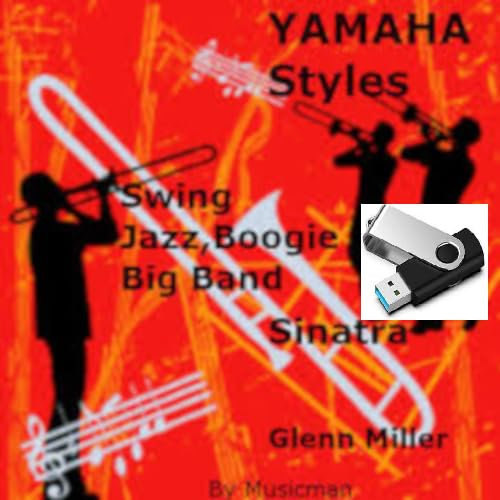 Clé USB Styles Piano Bar Jazz pour Genos, Tyros, Psr, Cvp, Dgx Yamaha