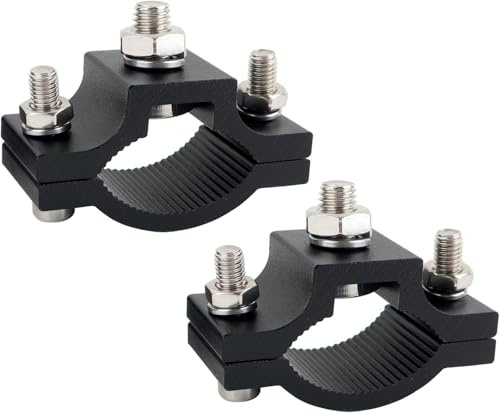 HQTS Scheinwerfer Arbeitsleuchten Halterung Universal Mount 22-36mm Motorrad Scheinwerfer Halterung Rohr Halter Klemme 2 Stück