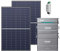 Zendure Solarflow Hyper 2000 avec AB1000S AB2000S Batterie 2 880Wh, avec Entrée Solaire 1800W, HUB Intégré(Unité de Contrôle Intelligente) et Micro Onduleur, Biface Panneau Solaire 1 118W