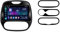 9 Pollici Android 13 Autoradio per Renault Captur Kaptur Clio Samsung QM3 2013-2016 Navigazione GPS Wireless Carplay Touch screen con Android Auto Bluetooth Radio SWC FM DSP Controllo del volante(S30