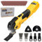 Cordless Oscillating Multi Tools for Dewalt 18-20V Battery, 300W Brushless-Motor Tool 5 Variable Speed for Scraping, Sanding, Cutting Wood (for DW Battery)
