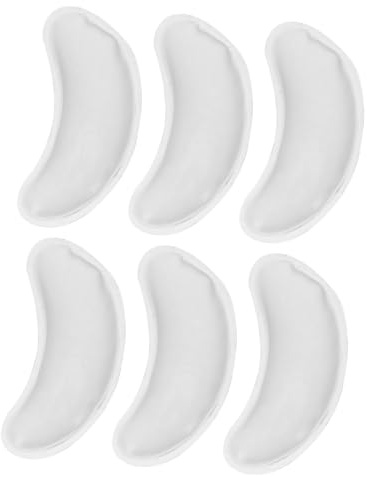 Wiederverwendbare Augengelpads 6 Stück aus Gel und PVC Kühlend
