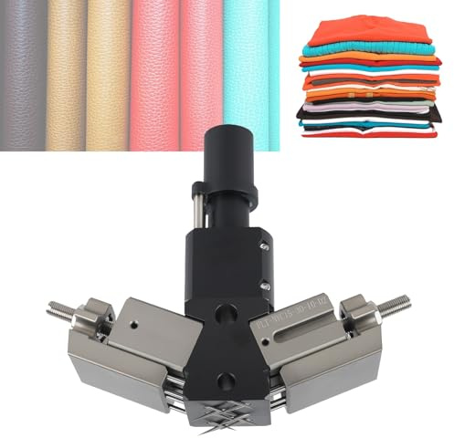 AXGCAA Pneumatischer V-förmiger Greifer mit Nadelklemme, 10 Nadeln zum Greifen von Vliesstoffen, 50-N-Vakuum-Nadelsaugnapf, einstellbare Länge 0–13,8 mm/vertikal 0–5,1 mm, zum Bewegen von Textilien