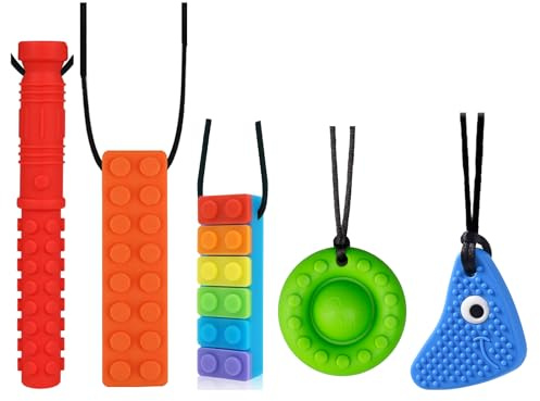 Seeway Sensory Chew Necklace Help Redirect Chewing Habits & Relieve Anxiety