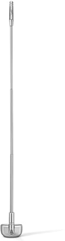 GAROZATION Teleskopstange Auto Antenne aus Edelstahl mit 3 Abschnitten Einfache Längenverstellung Silberne Fahrzeugantenne für Sicheres Fahren bei Nacht und Tag
