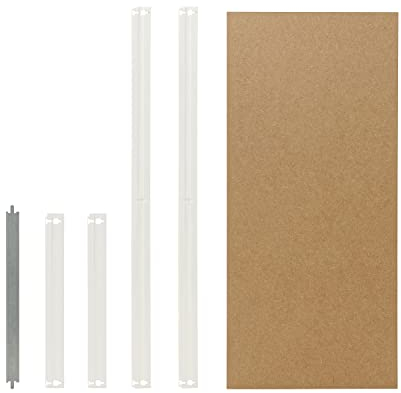 shelfplaza Home 45x23 cm Fachboden-Set in weiß für Home Schwerlastregale