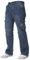 ENZO Mens Designer Cargo Combat Jeans Denim Pants All Waist Sizes (34W x 30L, Mid Stonewash)