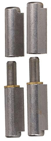 Lift Off Bullet Hinge Weld On Brass Bush 16x100mm Heavy Duty Door Hatch 2PK