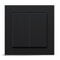 GIRA + Senic Friends of Hue Smart Switch | Made in Germany | Compatible with Philips Hue | No Batteries, No Charging | Wireless Homekit Light Switch | Smart Dimmer Switch in Black