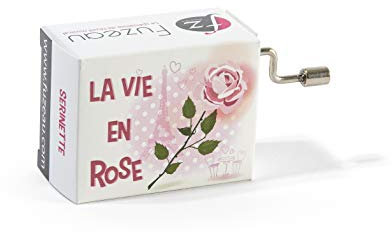FUZEAU - 78139 - Serinette - Boîte à Musique - Titre La vie en rose - Thème Classique - Jouer votre Mélodie Préférée - Dès 3 ans