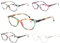 MODFANS (5 Pack) Lesebrille 1.5 Rund Damen,Gute Brillen,Hochwertig,Mode,Komfortabel,Super Lesehilfe,fur Frauen