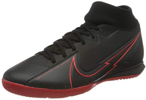 Nike Superfly 7 Academy IC Futsal-Schuh, Black Black Dk Smoke Grey, 35 EU