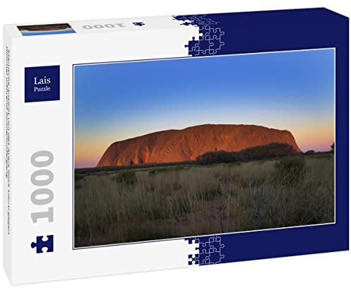 Lais Puzzle Szenische Ansicht von des Ayers Rock Uluru gegen Himmel während Sonnenuntergang 1000 Teile