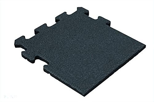 Vivol Estera de protección contra caídas – Sistema de puzzle negro pieza lateral