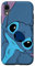 iPhone XR Disney Lilo and Stitch Cute Stitch Face Slate Gray Case