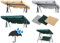 GRADINA Replacement Canopy Custom Size for Garden Swing Made to Measure Hammock Canopy Cover Top Garden Outdoor Grey Beige Green (up to 200 cm length, Grey)