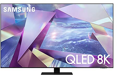 Samsung TV QE55Q700TATXZT Smart TV 55, Serie Q700T QLED, 8K, Wi-Fi, con Alexa integrata, 2020, Titan Black (Ricondizionato)