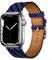 KIMAIXA Compatibile per Apple Watch Cinturino 45mm 41mm 44mm 42mm 40mm 38mm Cinturino in pelle per donna Bracciale cinturino Single tour per iWatch serie 7 6 SE 5 4 3 strip mezzanotte 42/44/45mm
