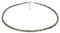 XEN Labradorit- Collier 3-4,5 mm Kugeln 48 + 5 cm 925 Silber 48