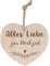 Spruchreif | Holzherz mit Gravur | Geschenk zur Hochzeit | Hochzeitsdekoration | Alles Liebe zur Hochzeit