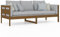 Tidyard Tagesbett Schlafsofa Gästebett Sofa Bett Schlafcouch Bettsofa Schlafzimmerbett Polstersofa Loungesofa gästesofa Sofa Couch Sitzersofa Polsterbett 80 x 200 cm (B x L),Massives Kiefernholz