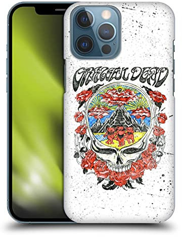 Head Case Designs Licenza Ufficiale Grateful Dead Rosa Tendances Custodia Cover Dura per Parte Posteriore Compatibile con Apple iPhone 13 PRO Max