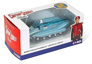 Corgi CC96308 Captain Scarlet (Classic) - Spectrum Pursuit Vehicle (SPV) TV & Film, Fit the Box