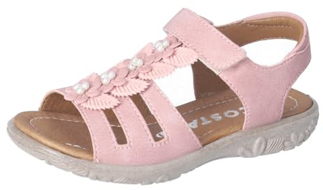 RICOSTA Mädchen Riemchensandalen Clara, Kinder Sandalen, Weite: MITTEL