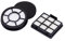 PURexpert Wiederverwendbares und waschbares Ersatzfilter-Set für Amazon Basics Zylinder-Staubsauger ohne Beutel, VCM43A16H-70EUK, 16H-71EU4, VCM4316H70EUK