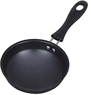 WBDHEHHD Padella piccola da 12 cm per mini casseruola per pancake con uova fritte per uso domestico