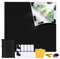 Bemece Portable 100% Blackout Blind, No Drill Blinds Blackout for Windows Fits Any Size Shape, for Bedroom, Nursery, Loft, RV, with Strong adhesive and Velcro-250 * 145