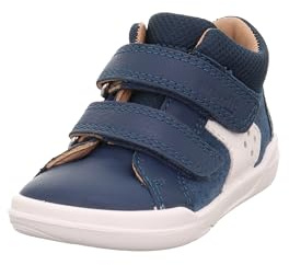 Superfit Jungen Superfree Sneaker, Blau Weiß 8020, 24 EU