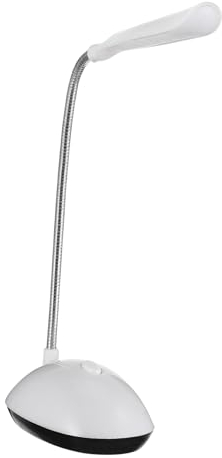 WOONEKY 3st Faltbare Tischlampe Mini-tischlampe Verstellbare Schreibtischlampe Led-lampe Für Studenten Kabellose Tischlampe Schreibtisch-nachtlampe Desktop-licht Bürolampe Weiß Plastik