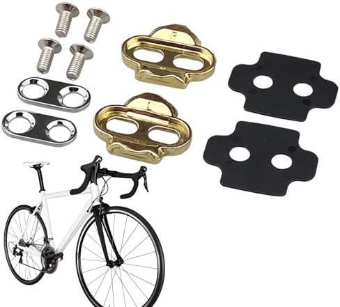 WJnflQN Egg Beater Pedale, Egg Beater Mat, Zubehör, Cleats Cleats Pedalklampen für Schlägelpedale