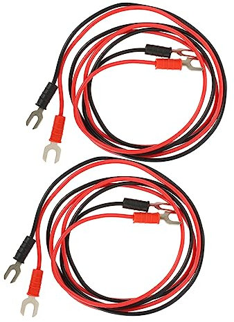 Alasum 4 Stück Plattenspieler Anschlusskabel Mit Erdungskabel Pvc Kupfer Draht Phonographen Erdungsleitung Für Klaren Klang Bei Vinyl Schallplattenspielern